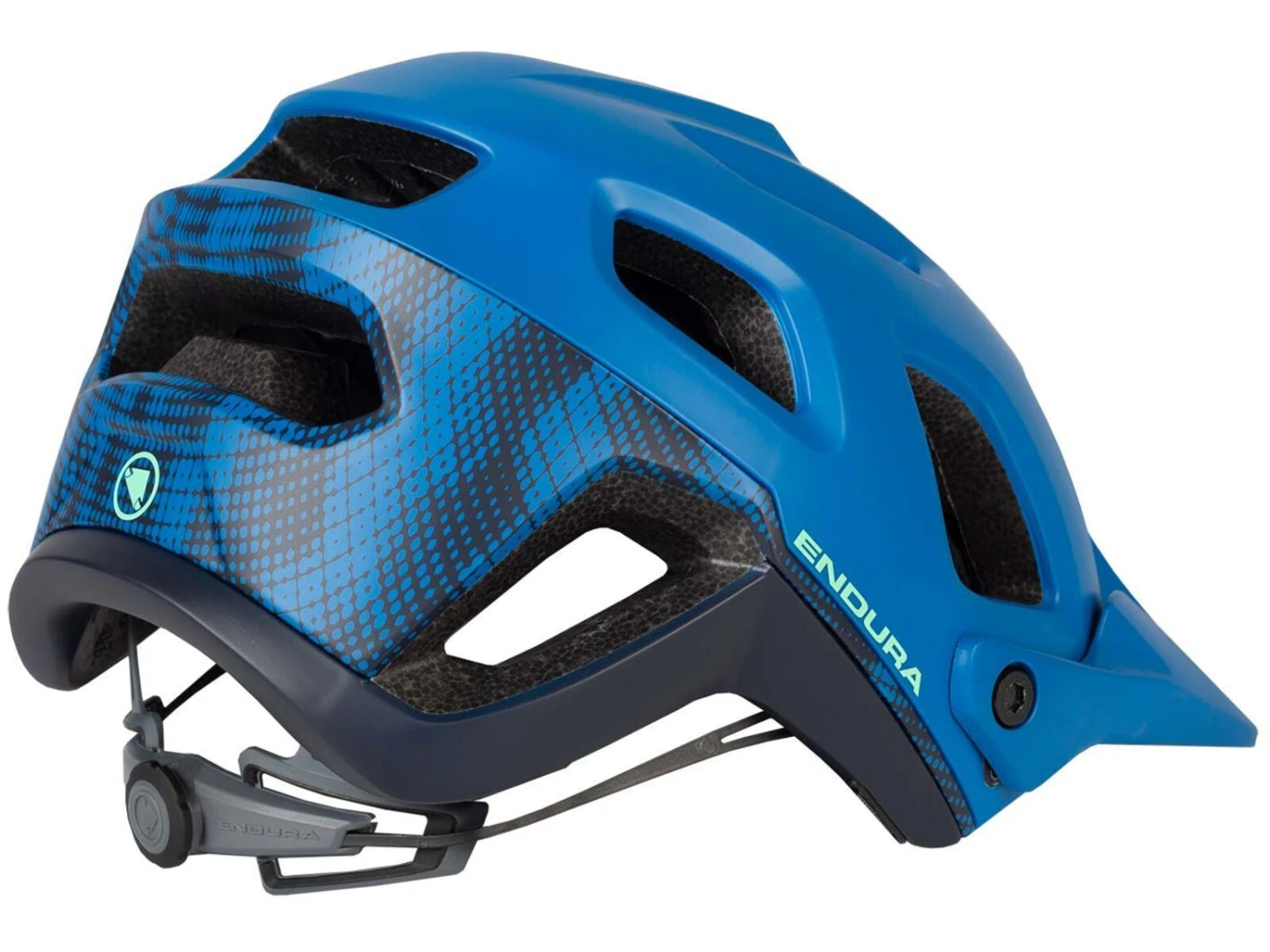 Endura SingleTrack Helmet II, Azure Blue 2 Endura SingleTrack Helmet II, Azure Blue – Bild 2