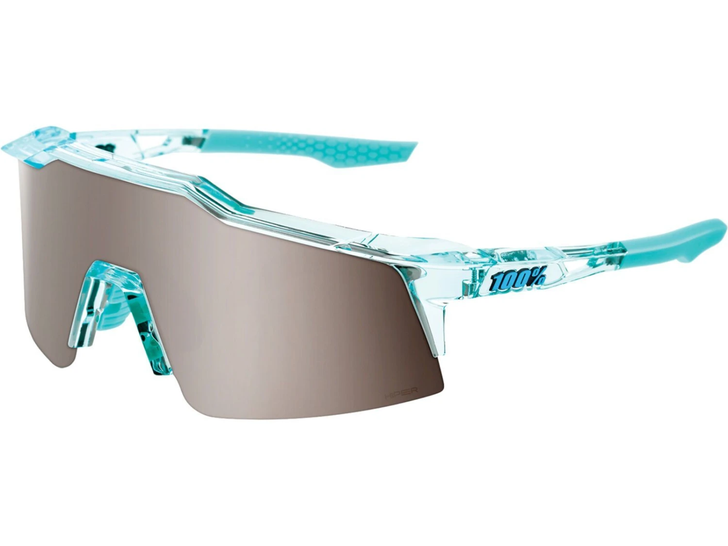 100% Speedcraft SL - HiPER Silver Mirror, Polished Translucent Mint 1 100% Speedcraft SL - HiPER Silver Mirror, Polished Translucent Mint