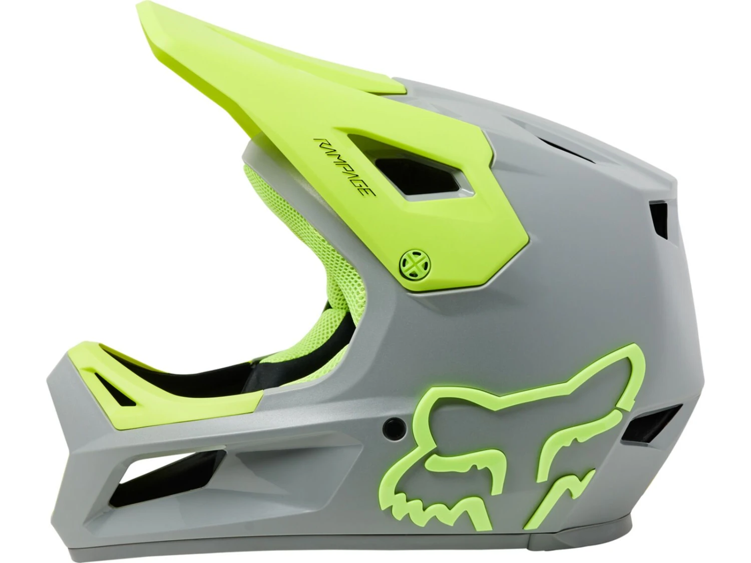 Fox Youth Rampage Helmet CESHYN, Grey 3 Fox Youth Rampage Helmet CESHYN, Grey – Bild 3
