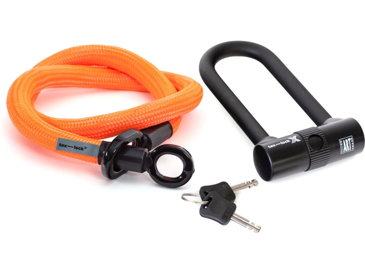 Tex-Lock Eyelet M 120 Cm + X-Lock, Orange 2 Tex-Lock Eyelet M 120 Cm + X-Lock, Orange – Bild 2