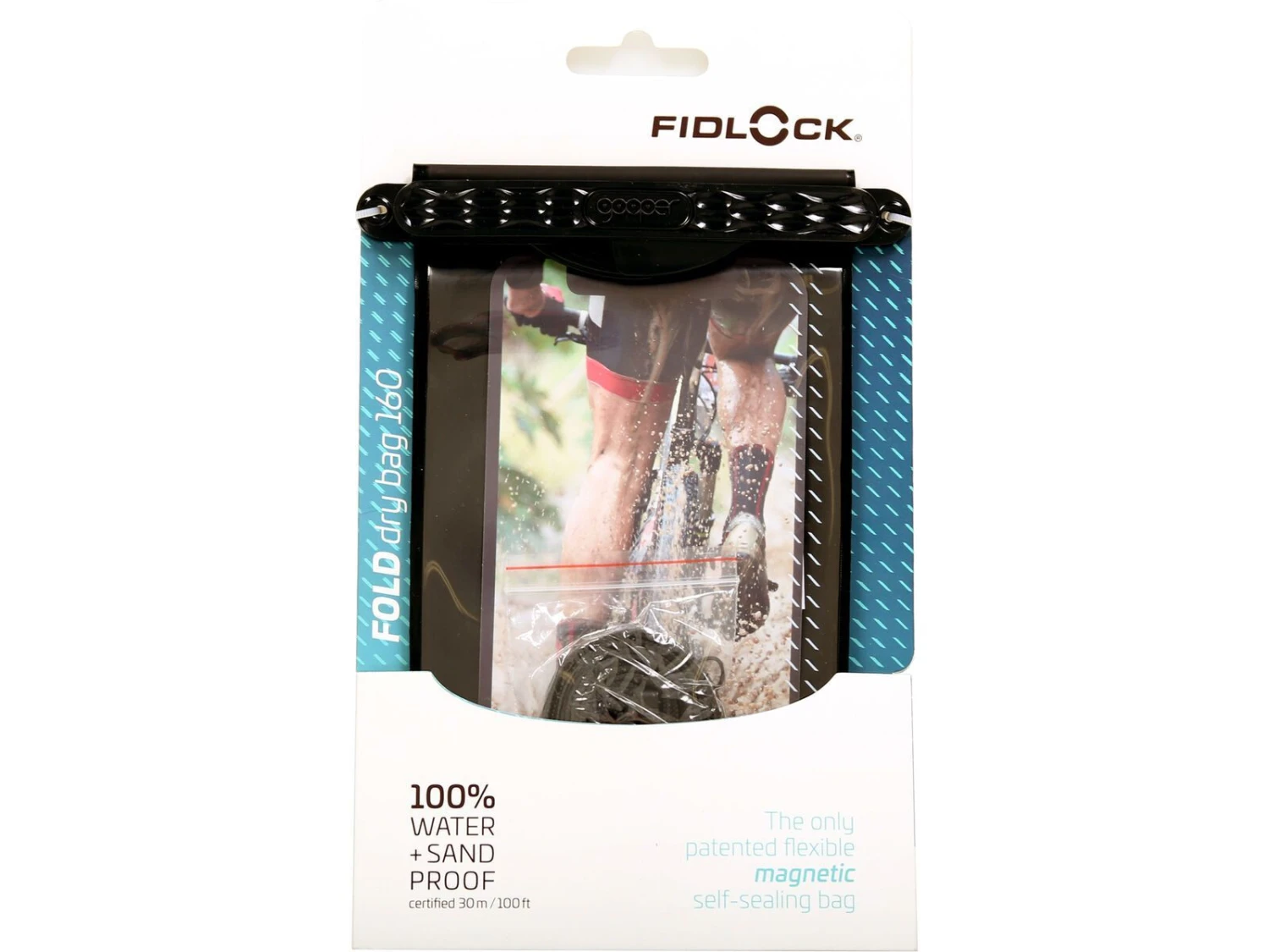 Fidlock Fold Dry Bag 160, Black/clear 1 Fidlock Fold Dry Bag 160, Black/clear