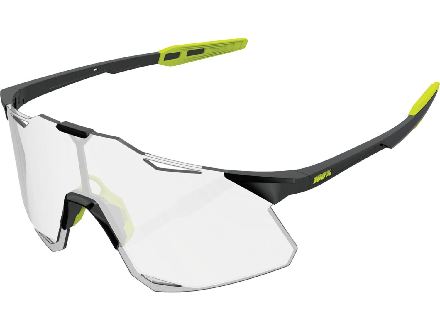 100% Hypercraft - Photochromic Clear/Smoke, Gloss Black 1 100% Hypercraft - Photochromic Clear/Smoke, Gloss Black