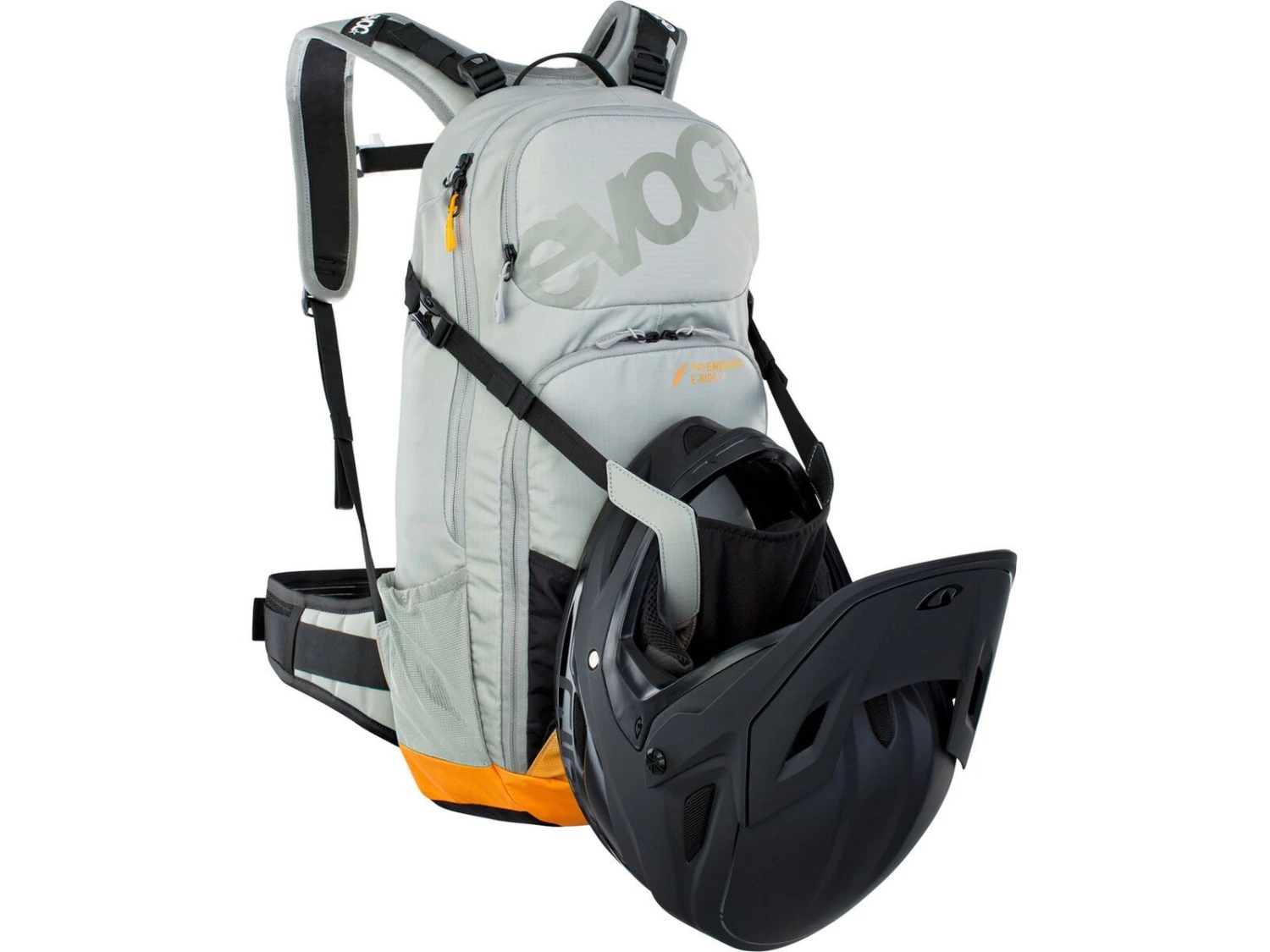 Evoc FR Enduro E-Ride 16, Stone/bright Orange 5 Evoc FR Enduro E-Ride 16, Stone/bright Orange – Bild 5