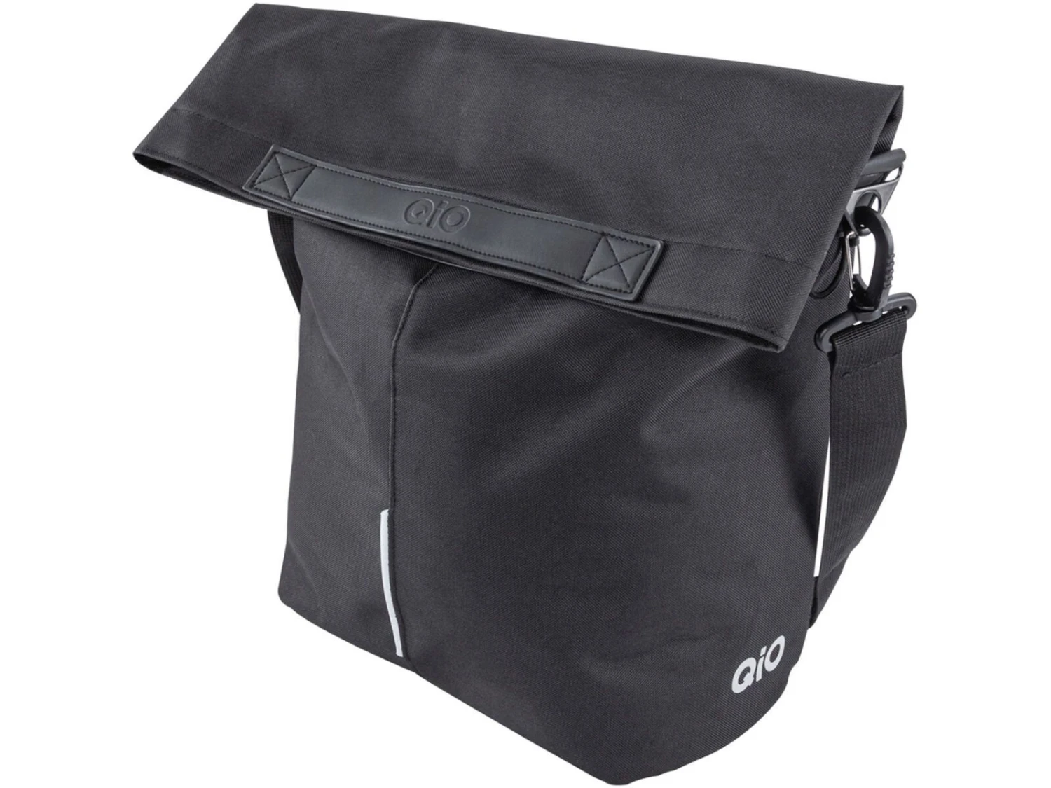 QiO Gabriel Einzeltasche, Schwarz 1 QiO Gabriel Einzeltasche, Schwarz