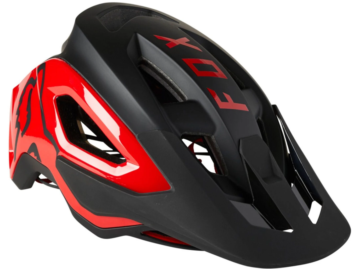 Fox Speedframe Pro Helmet, Black/red 2 Fox Speedframe Pro Helmet, Black/red – Bild 2