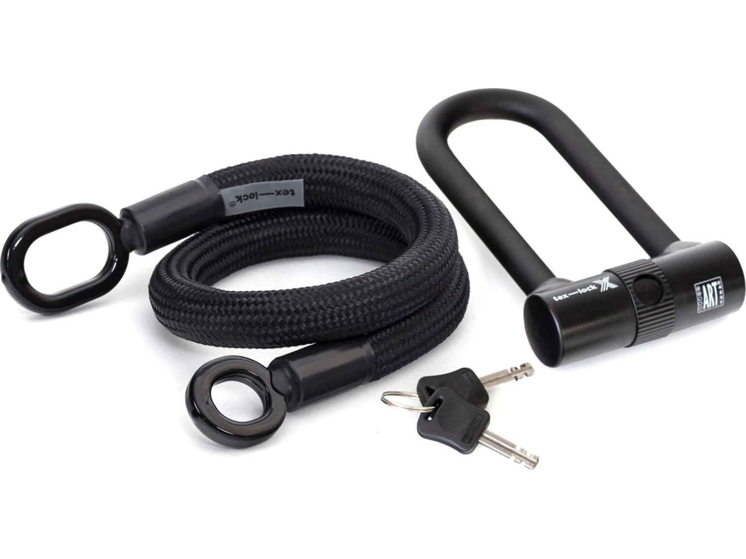 Tex-Lock Eyelet S 80 Cm + X-Lock, Black 1 Tex-Lock Eyelet S 80 Cm + X-Lock, Black