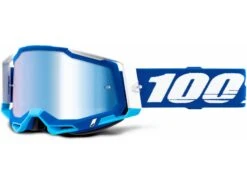 100% Racecraft 2 Goggle - Mirror Blue, Blue