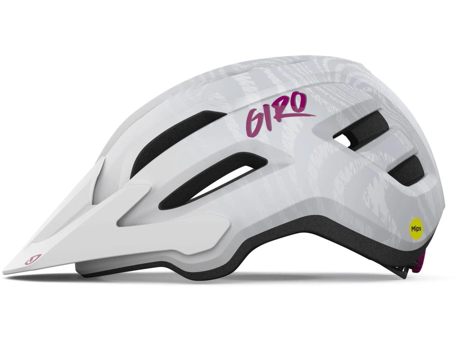 Giro Fixture II Y MIPS, Matte White/pink Ripple 2 Giro Fixture II Y MIPS, Matte White/pink Ripple – Bild 2