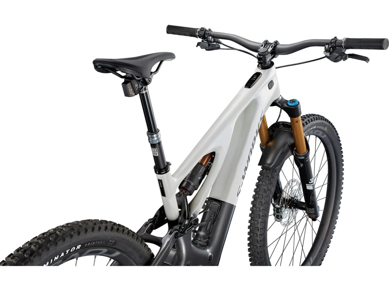 Specialized S-Works Turbo Levo, Metallic White Silver/chrome/dream Silver 4 Specialized S-Works Turbo Levo, Metallic White Silver/chrome/dream Silver – Bild 4