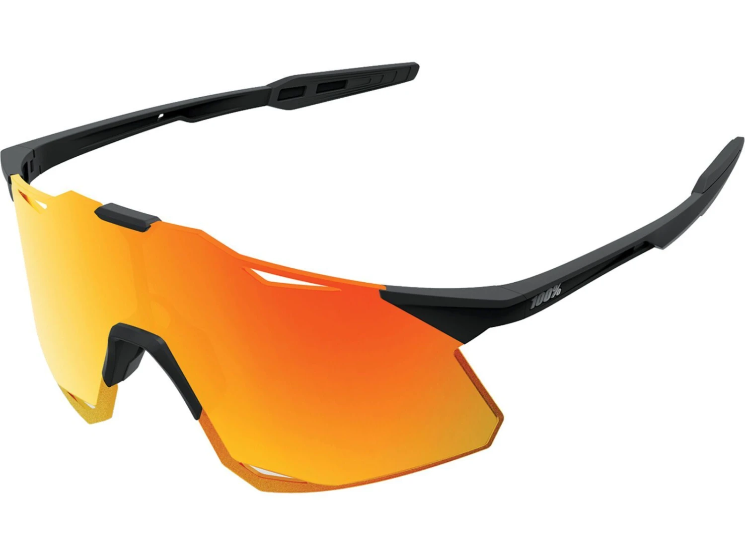 100% Hypercraft - HiPER Red ML Mirror, Matte Black 1 100% Hypercraft - HiPER Red ML Mirror, Matte Black