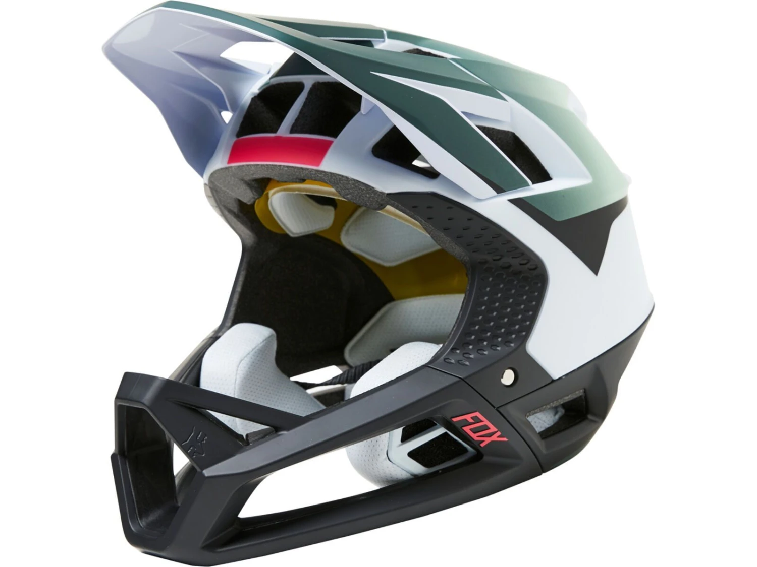 Fox Proframe Helmet Graphic 2, White 4 Fox Proframe Helmet Graphic 2, White – Bild 4