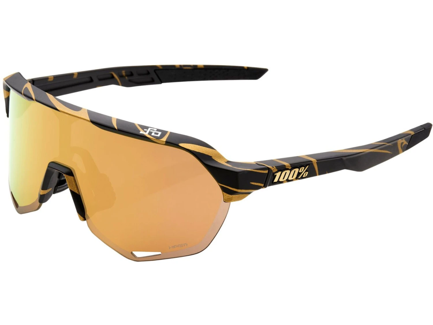 100% S2 Peter Sagan LE - HiPER Gold Mirror, Metallic Gold Flake 1 100% S2 Peter Sagan LE - HiPER Gold Mirror, Metallic Gold Flake