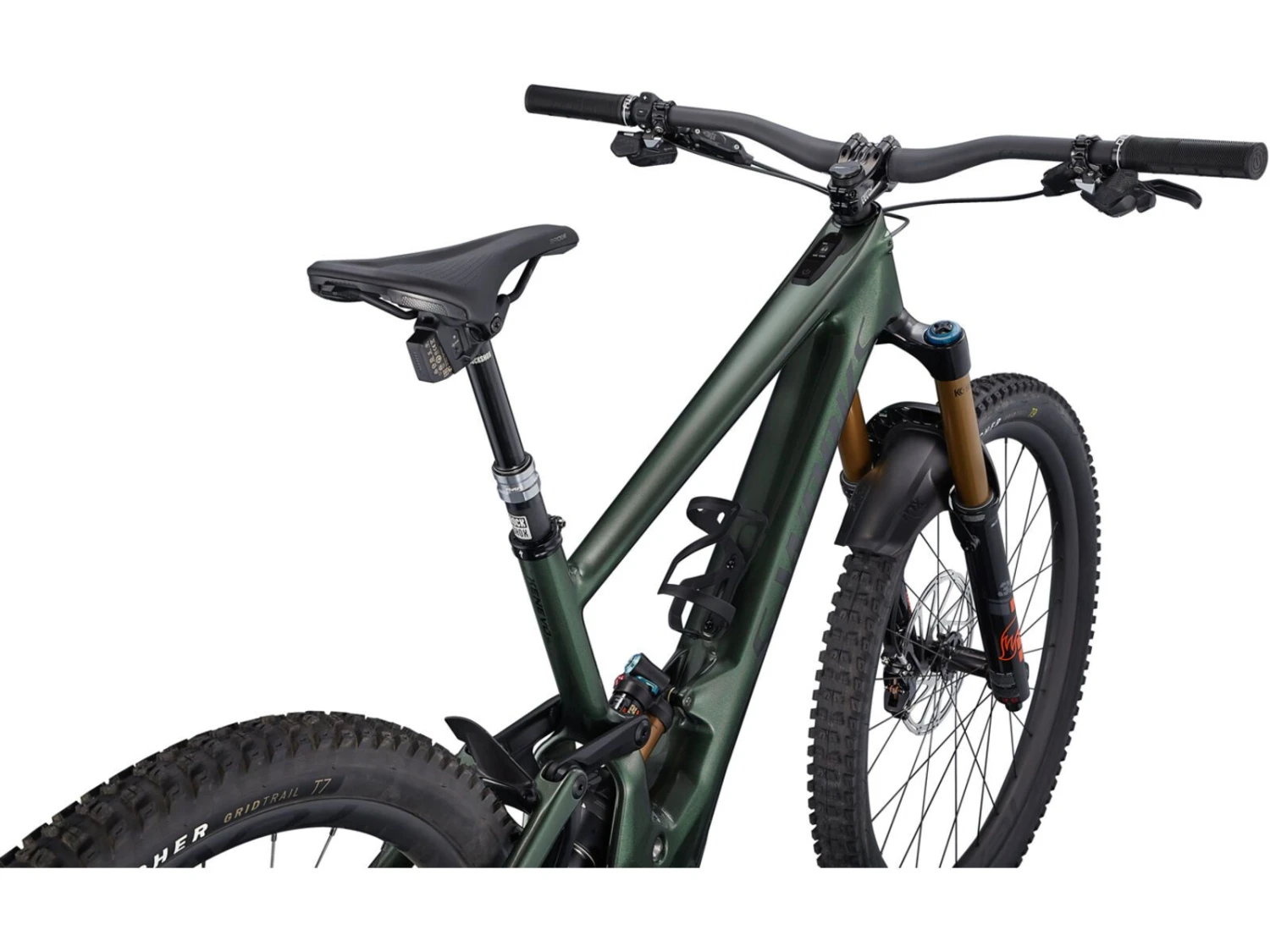 Specialized S-Works Turbo Kenevo SL, Oak Green Metallic/black 4 Specialized S-Works Turbo Kenevo SL, Oak Green Metallic/black – Bild 4