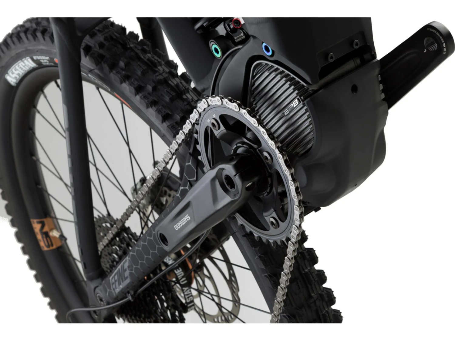 Ns-bikes NS Bikes E-Fine 1 - Shimano Deore Bremsen, Black/green 4 Ns-bikes NS Bikes E-Fine 1 - Shimano Deore Bremsen, Black/green – Bild 4