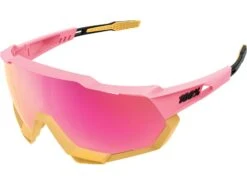 100% Speedtrap - Purple ML Mir, Matte Washed Out Neon Pink