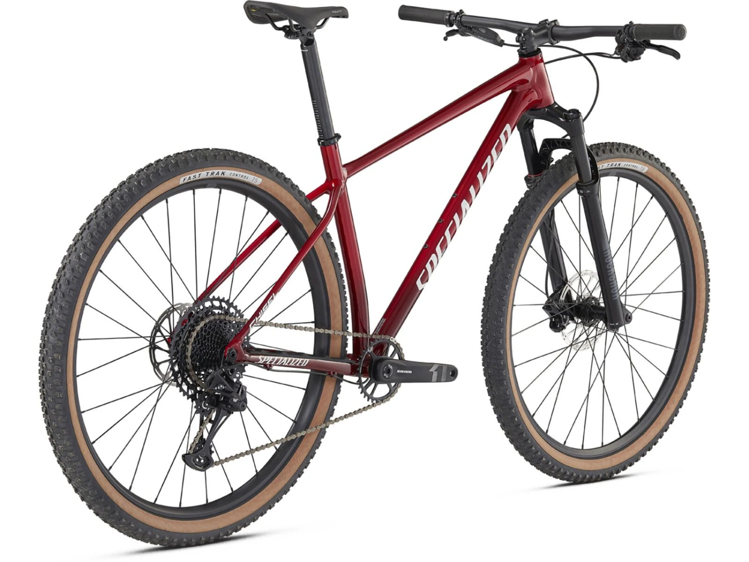 Specialized Chisel Comp, Red Tint Carbon/brushed/white 3 Specialized Chisel Comp, Red Tint Carbon/brushed/white – Bild 3