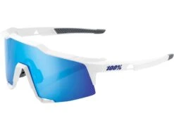 100% Speedcraft - HIPER Blue ML Mir, Matte White