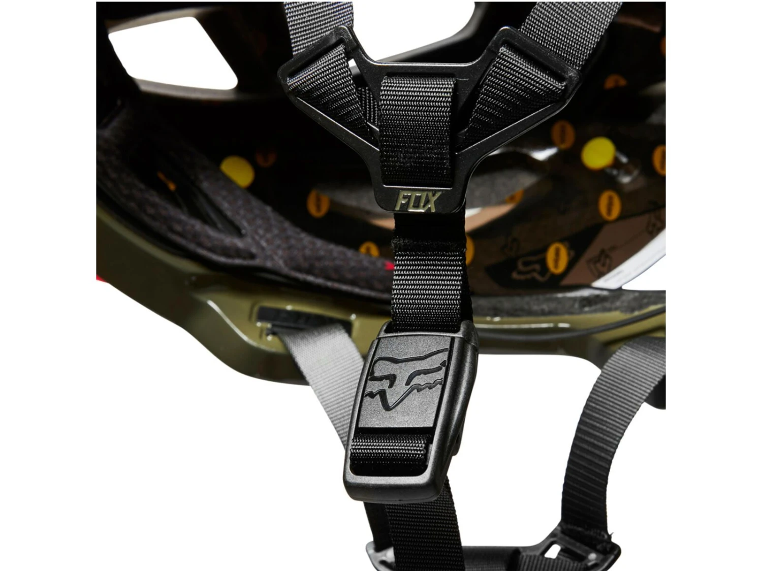 Fox Speedframe Pro Helmet Fade, Olive Green 5 Fox Speedframe Pro Helmet Fade, Olive Green – Bild 5