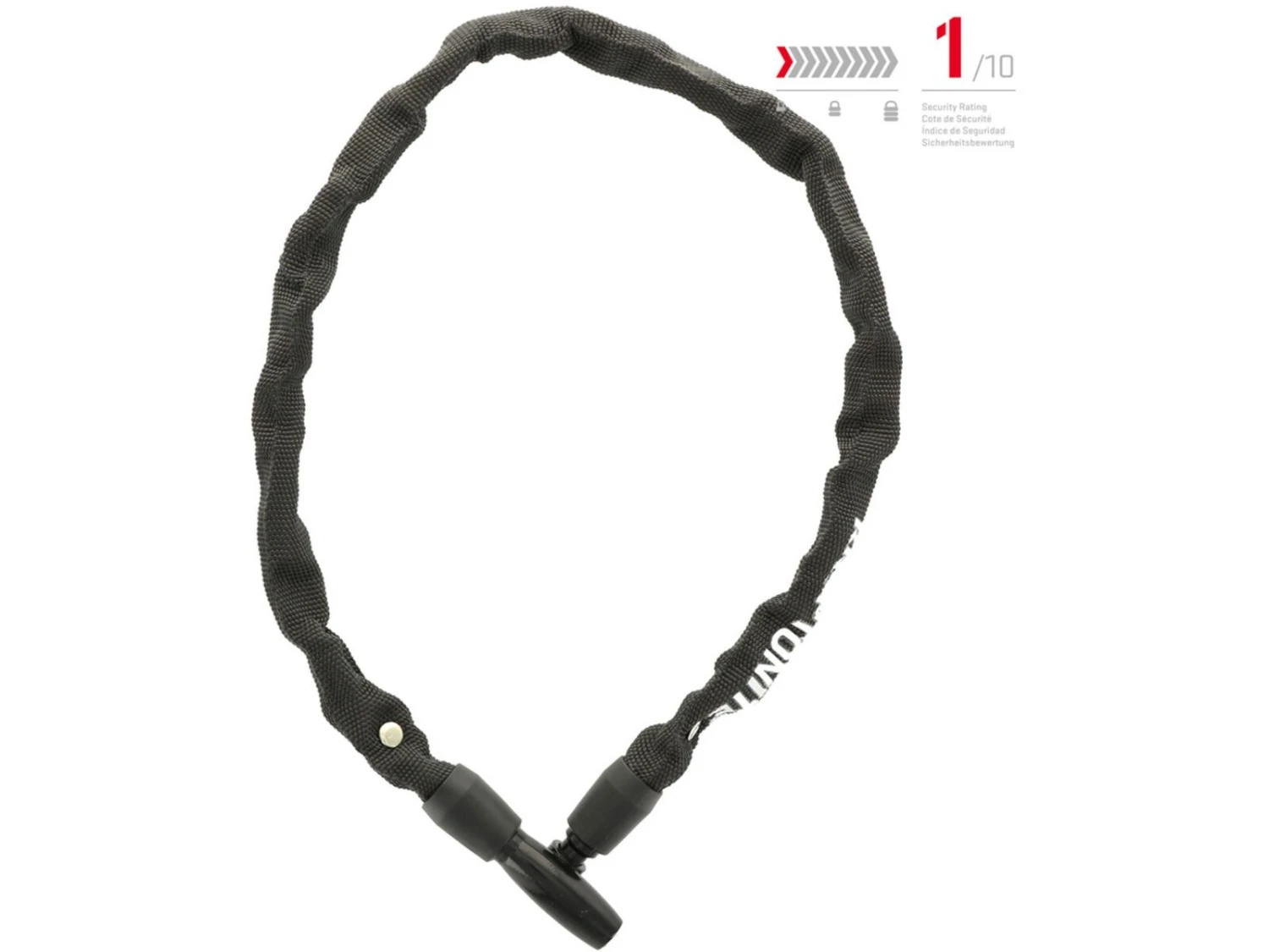 Kryptonite Keeper 465 Key Chain, Black 2 Kryptonite Keeper 465 Key Chain, Black – Bild 2