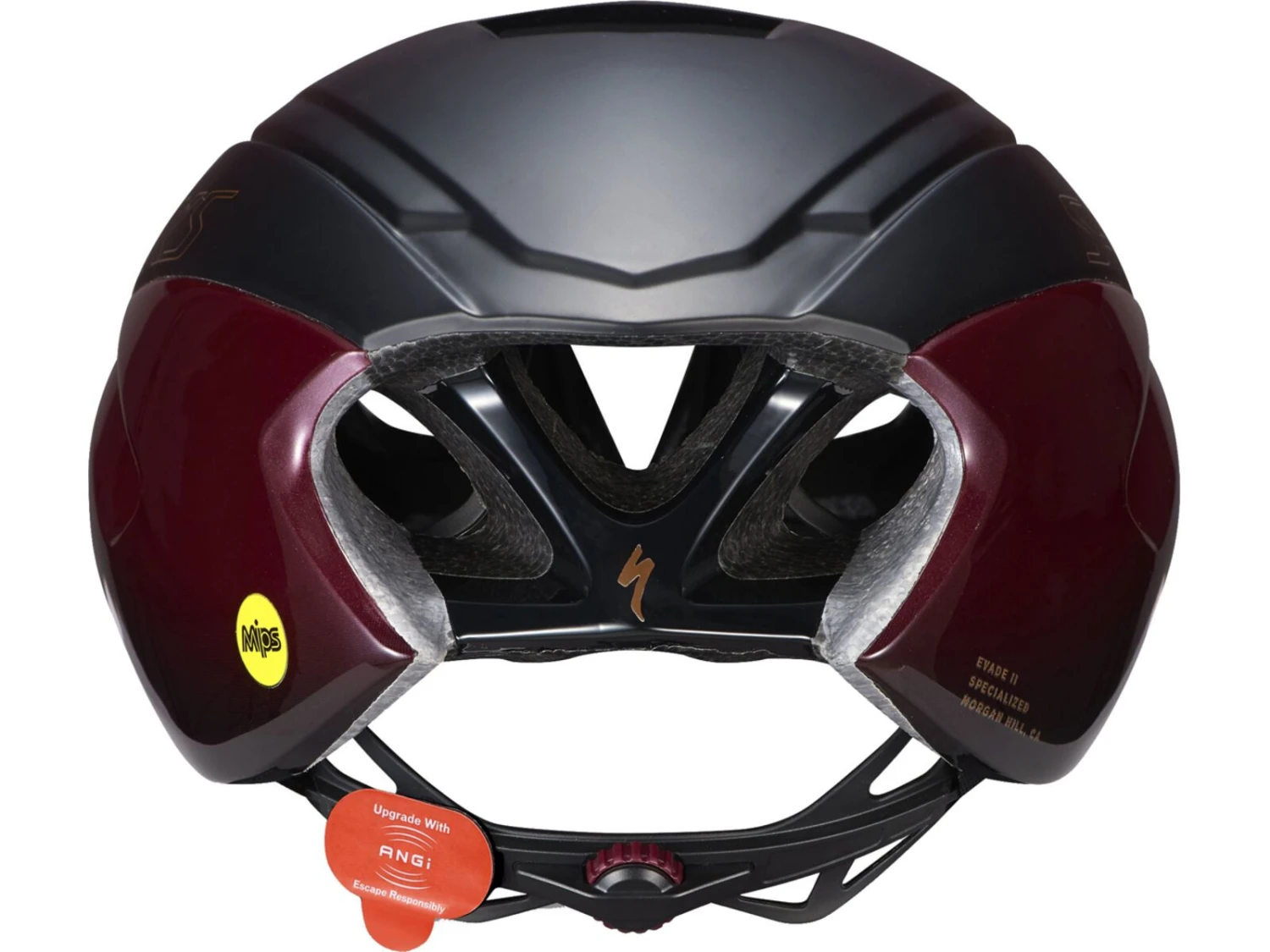 Specialized S-Works Evade II MIPS (ANGi Komp.), Maroon/black 4 Specialized S-Works Evade II MIPS (ANGi Komp.), Maroon/black – Bild 4