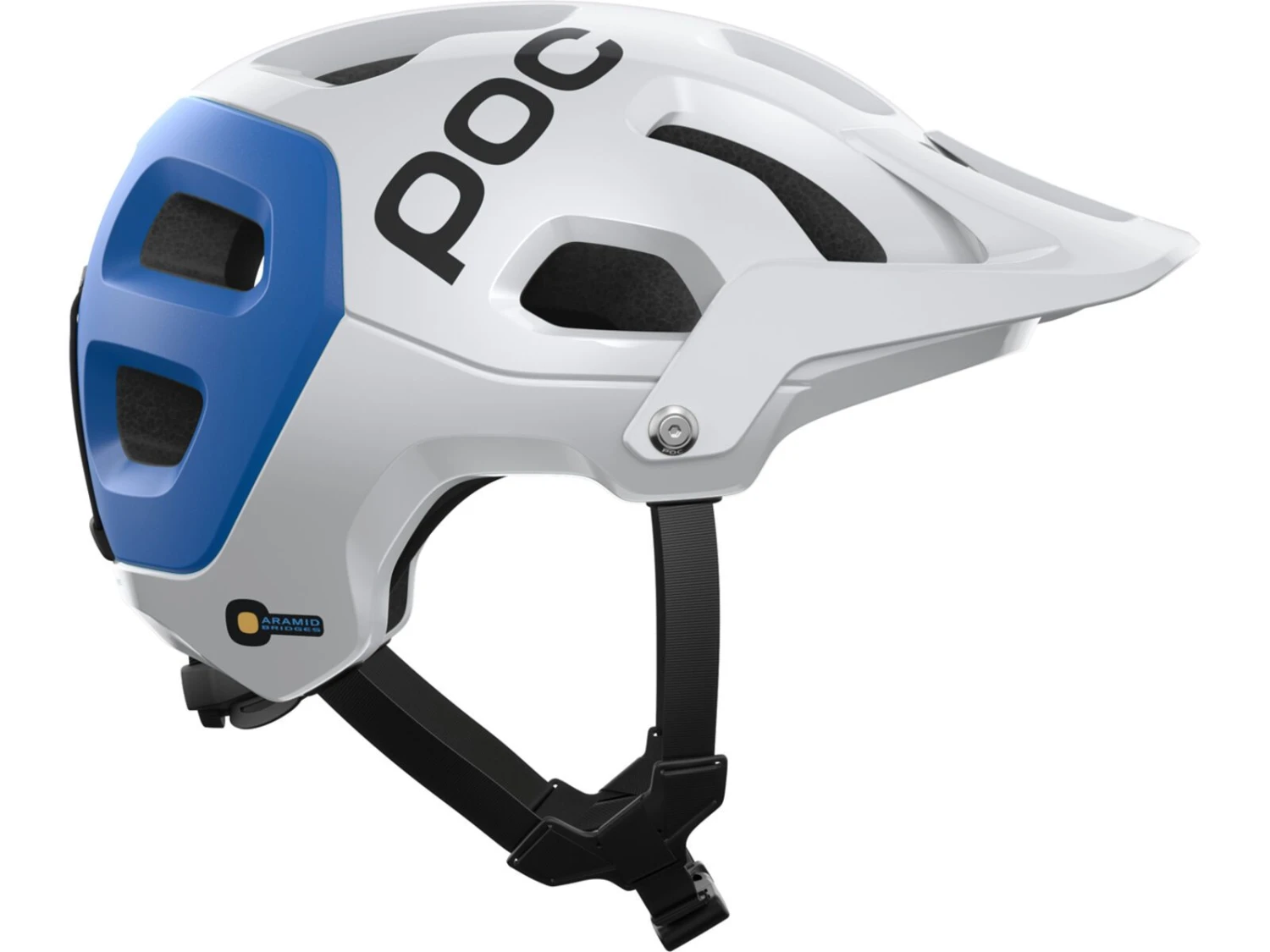 POC Tectal Race MIPS, Hydrogen White/opal Blue Metallic/matt 4 POC Tectal Race MIPS, Hydrogen White/opal Blue Metallic/matt – Bild 4
