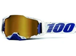 100% Armega Goggle - Mirror True Gold, Solis