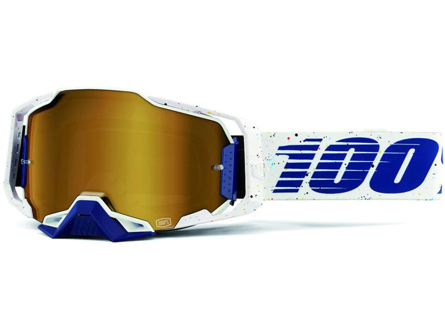 100% Armega Goggle - Mirror True Gold, Solis 1 100% Armega Goggle - Mirror True Gold, Solis