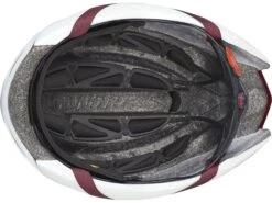 Specialized S-Works Evade II MIPS (ANGi Komp.), Metallic White/maroon -Fahrrad Paradies Geschaft 57c9bc18 e63e 4259 bf9c 6096da3d2266