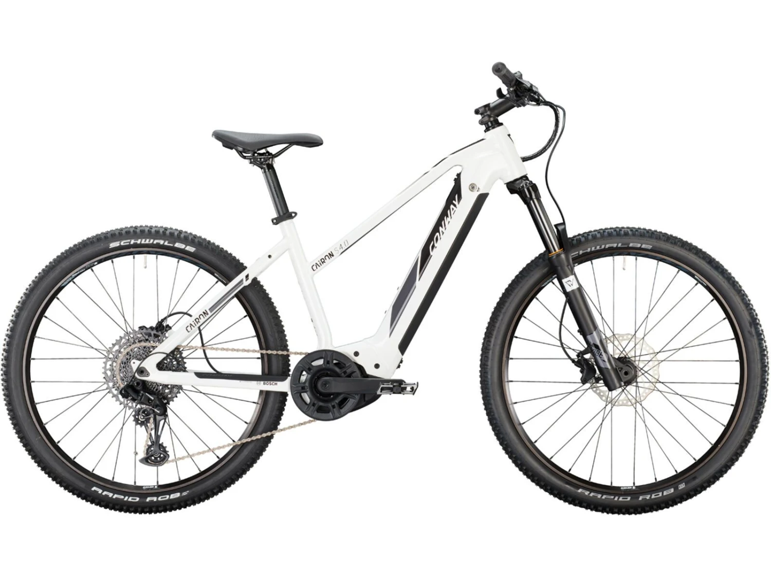 Conway Cairon S 4.0 Trapez, Pearlwhite / Black Metallic 1 Conway Cairon S 4.0 Trapez, Pearlwhite / Black Metallic