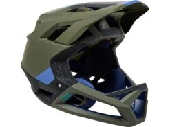 Fox Proframe Helmet Blocked, Olive Green
