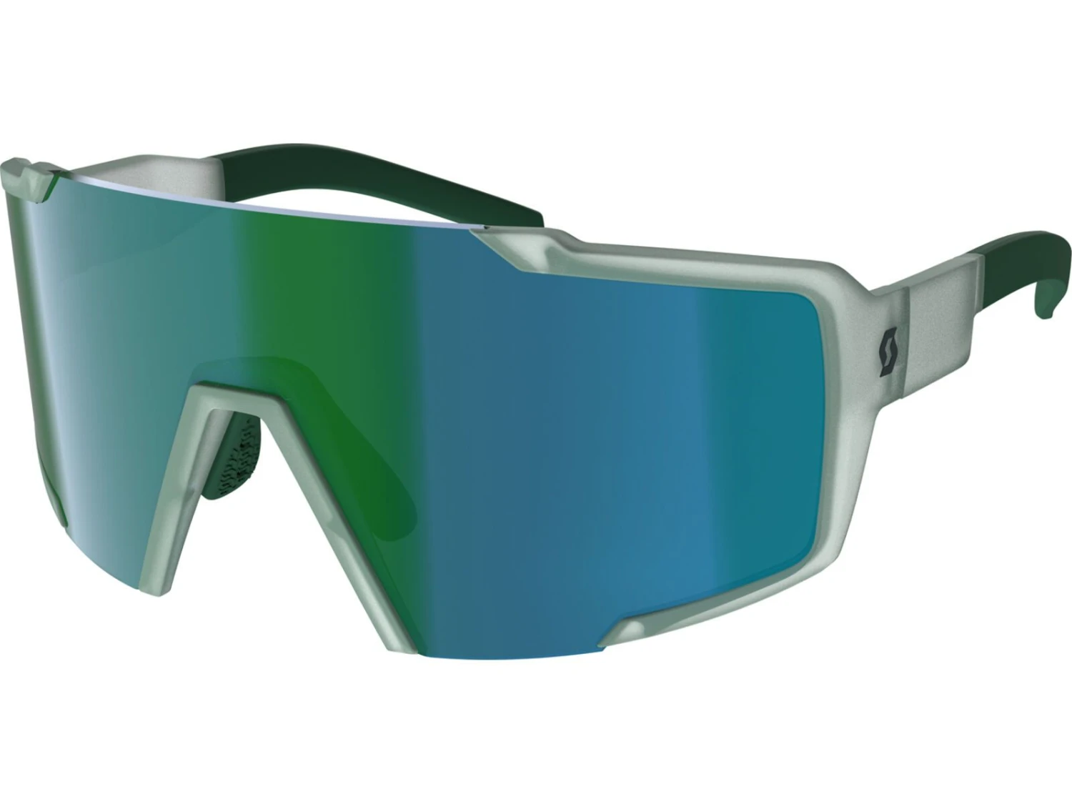 Scott Shield Compact - Green Chrome, Mineral Blue 1 Scott Shield Compact - Green Chrome, Mineral Blue