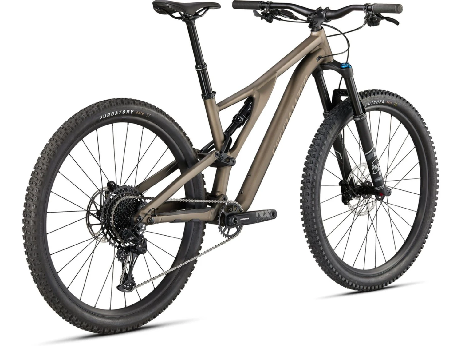 Specialized Stumpjumper Comp Alloy, Satin Gunmental/taupe 3 Specialized Stumpjumper Comp Alloy, Satin Gunmental/taupe – Bild 3