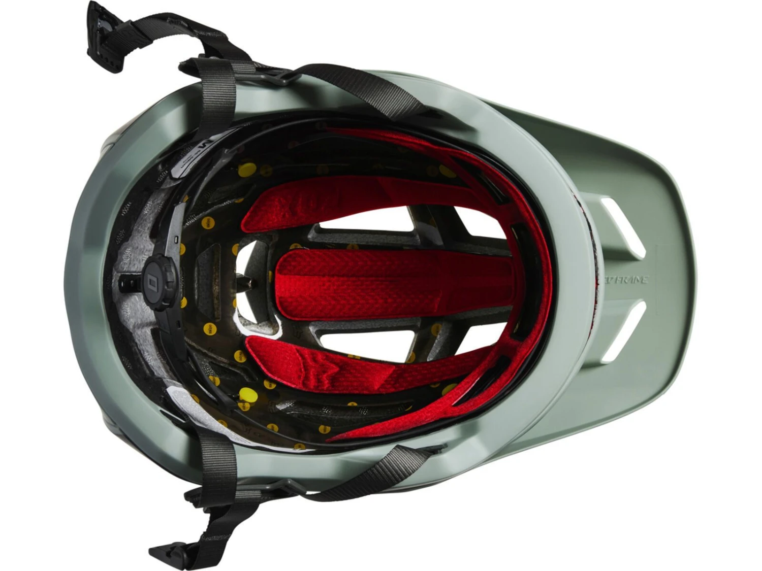 Fox Speedframe Pro Helmet Dvide, Eucalyptus 4 Fox Speedframe Pro Helmet Dvide, Eucalyptus – Bild 4