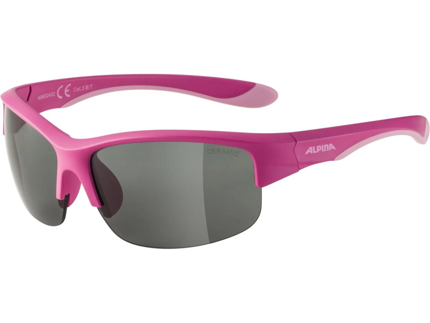 Alpina Flexxy Youth HR - Ceramic Black Mir, Pink Matt 1 Alpina Flexxy Youth HR - Ceramic Black Mir, Pink Matt