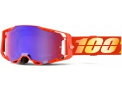 100% Armega Goggle - Mirror Blue, Nuketown