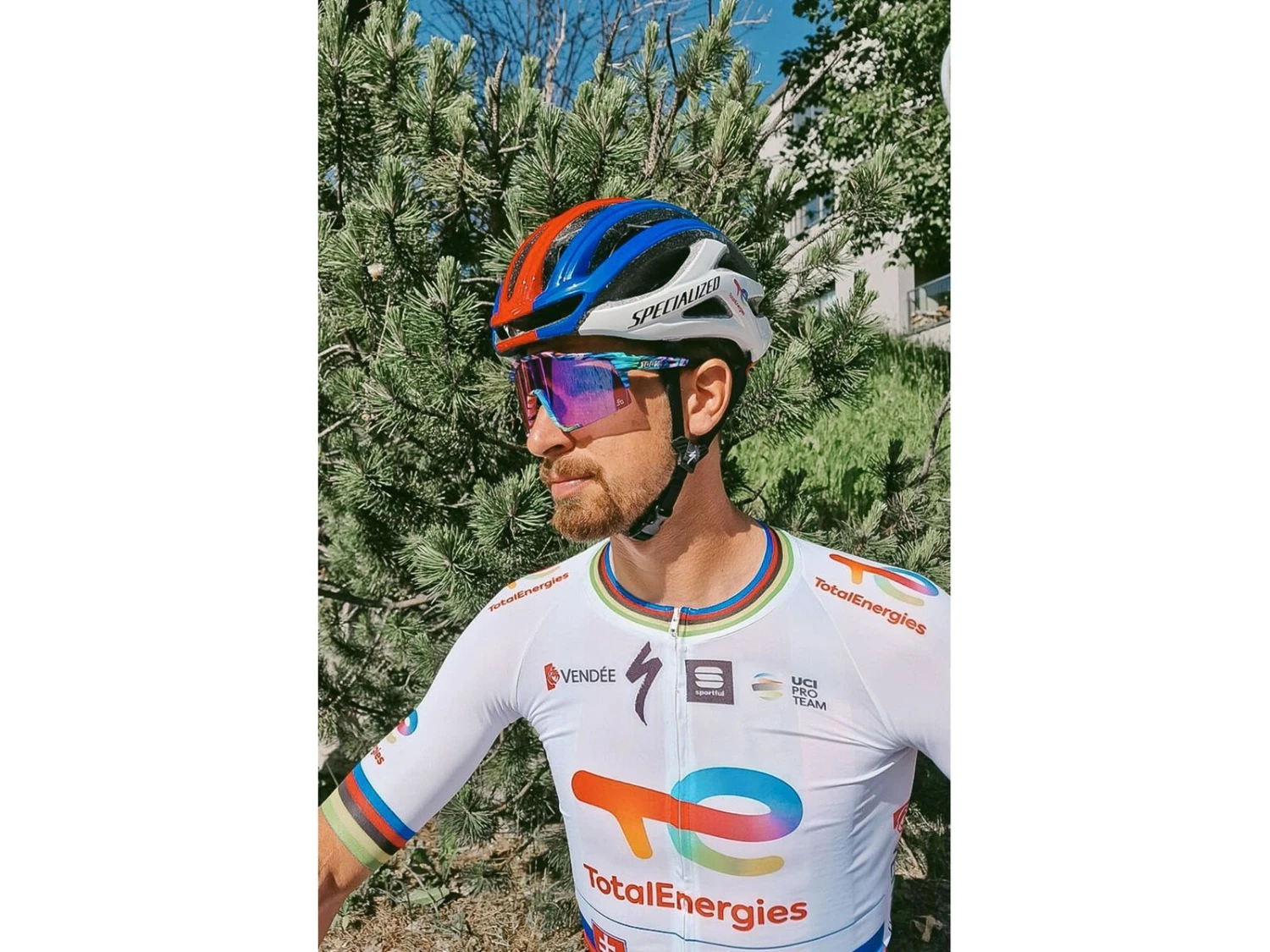 100% Speedcraft Peter Sagan LE - HiPER Purple ML Mirror, Soft Tact Tie Dye 5 100% Speedcraft Peter Sagan LE - HiPER Purple ML Mirror, Soft Tact Tie Dye – Bild 5