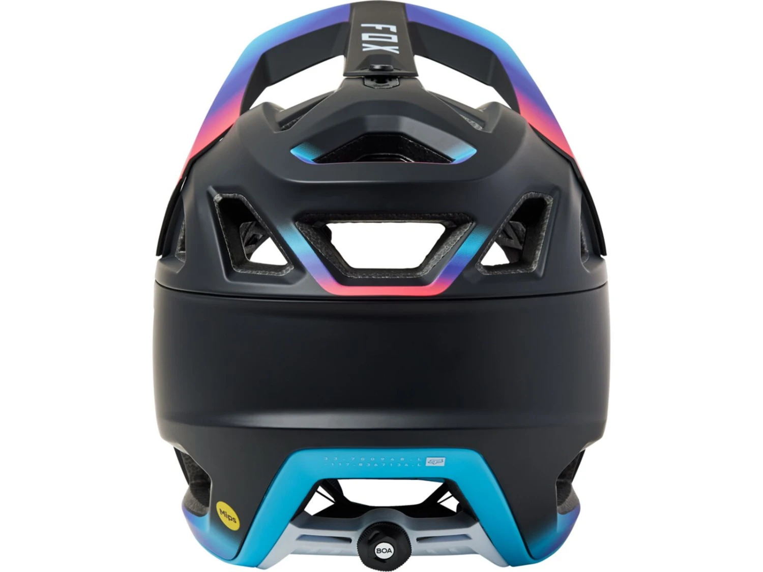 Fox Proframe RS Helmet RTRN, Black 6 Fox Proframe RS Helmet RTRN, Black – Bild 6