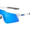 100% Speedcraft XS - Blue ML Mirror, Matte White