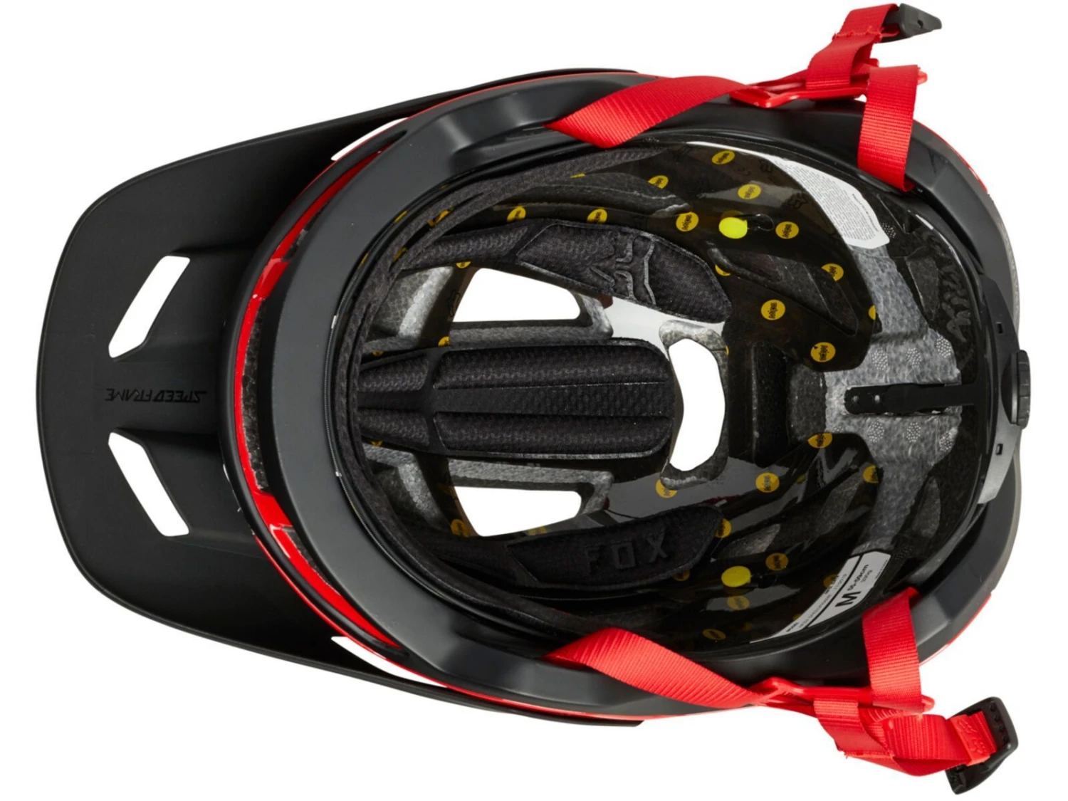 Fox Speedframe Pro Helmet, Black/red 6 Fox Speedframe Pro Helmet, Black/red – Bild 6