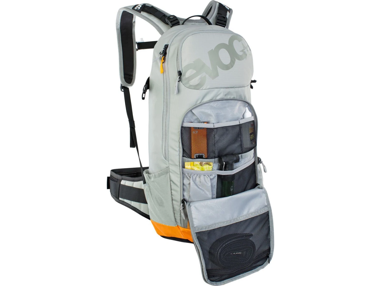 Evoc FR Enduro E-Ride 16, Stone/bright Orange 6 Evoc FR Enduro E-Ride 16, Stone/bright Orange – Bild 6