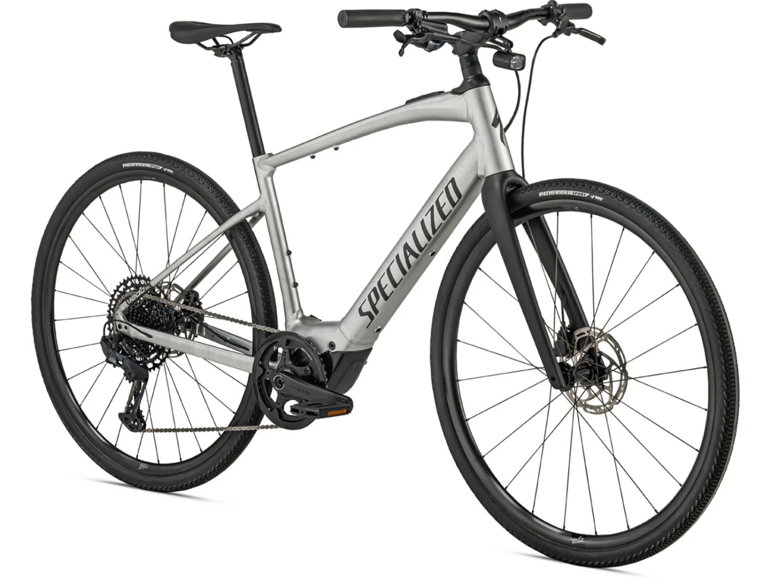 Specialized Turbo Vado SL 5.0 (SRAM), Brushed/black Reflective 2 Specialized Turbo Vado SL 5.0 (SRAM), Brushed/black Reflective – Bild 2