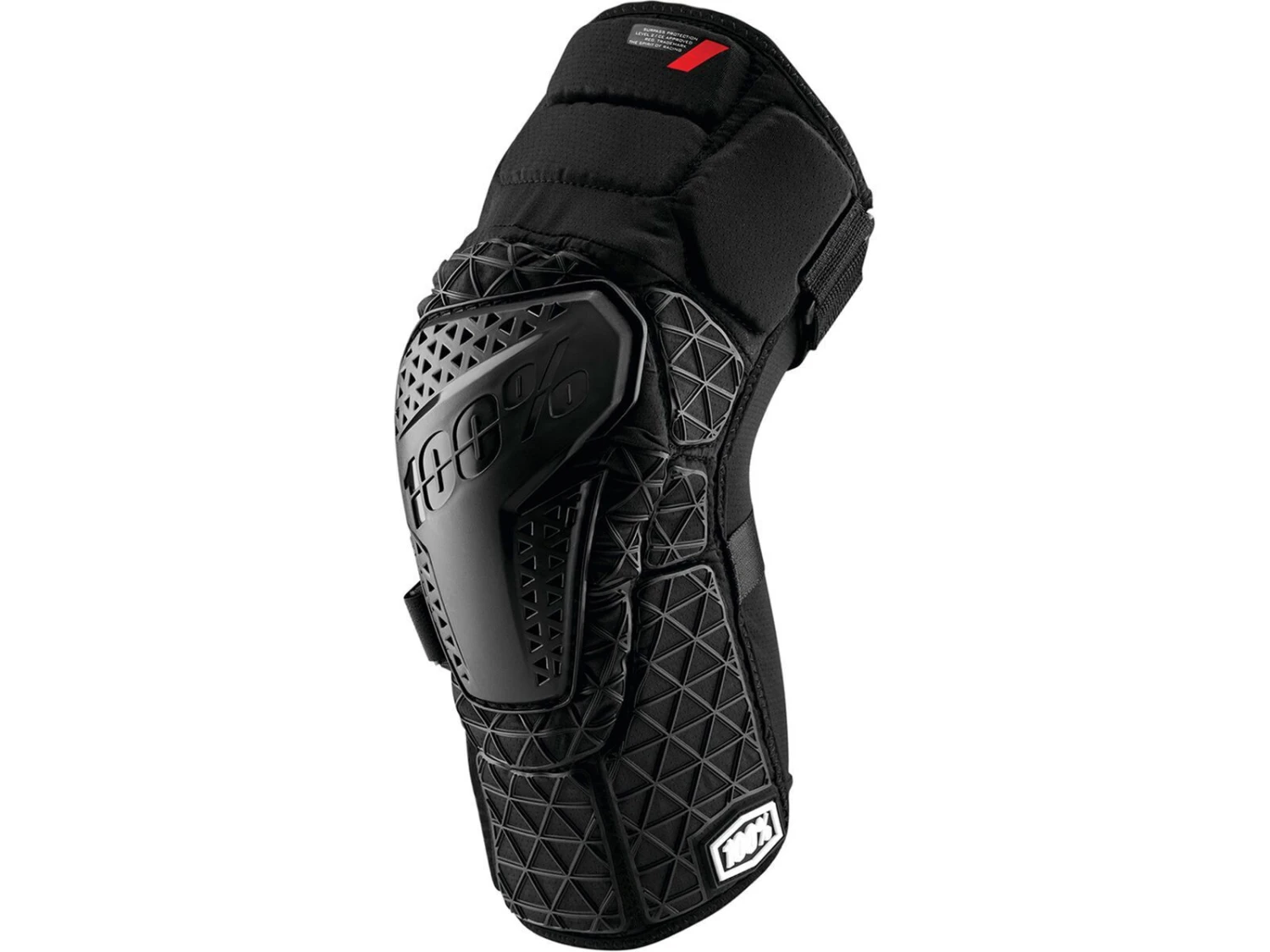 100% Surpass Knee Guards, Black 1 100% Surpass Knee Guards, Black