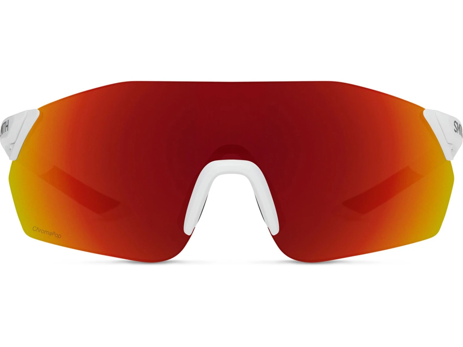 Smith Reverb - ChromaPop Red Mirror, Mat White/Lens: Cp Red Mir 2 Smith Reverb - ChromaPop Red Mirror, Mat White/Lens: Cp Red Mir – Bild 2