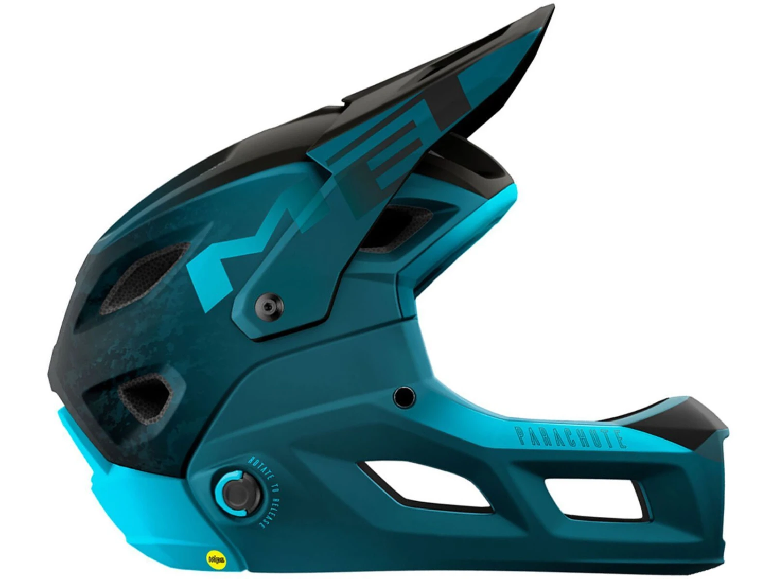 MET Parachute MCR MIPS, Petrol Blue/matt Glossy 2 MET Parachute MCR MIPS, Petrol Blue/matt Glossy – Bild 2