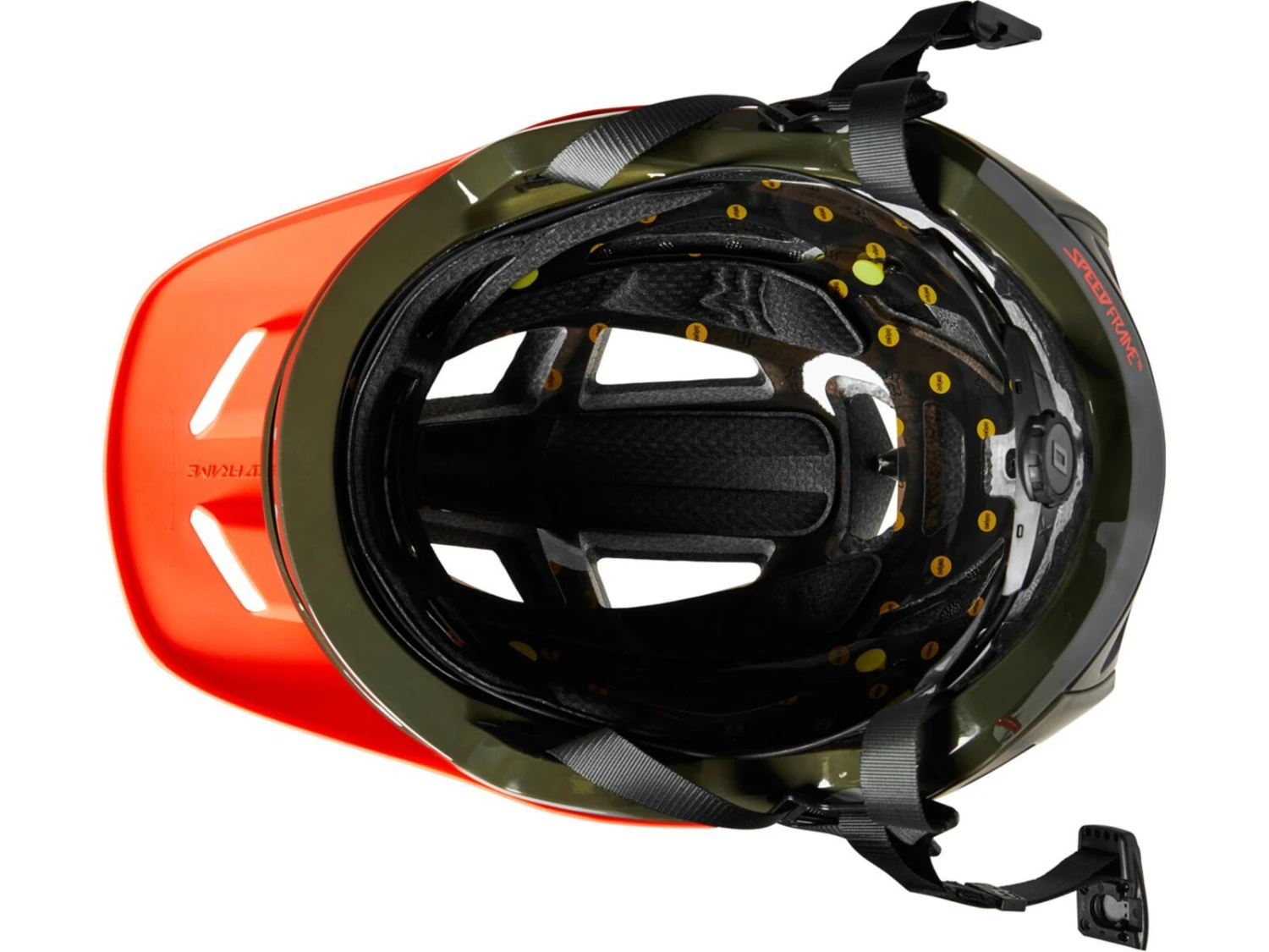 Fox Speedframe Pro Helmet Fade, Olive Green 4 Fox Speedframe Pro Helmet Fade, Olive Green – Bild 4