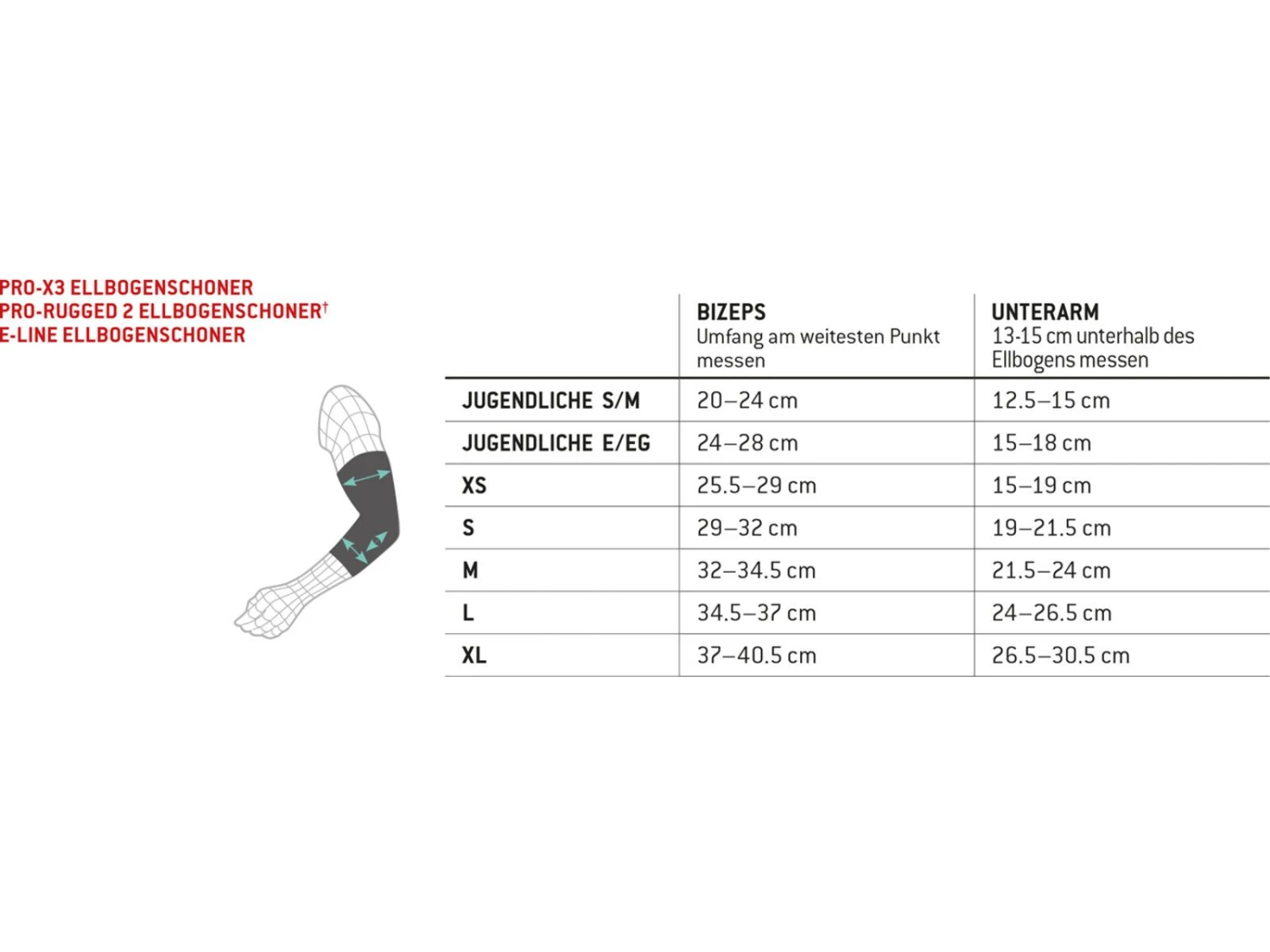 G-Form Pro-X3 Elbow Guards, Black 2 G-Form Pro-X3 Elbow Guards, Black – Bild 2