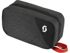 Scott Toiletry Bag, Dark Grey/red Clay