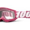 100% Strata 2 Junior Goggle - Clear, Fletcher