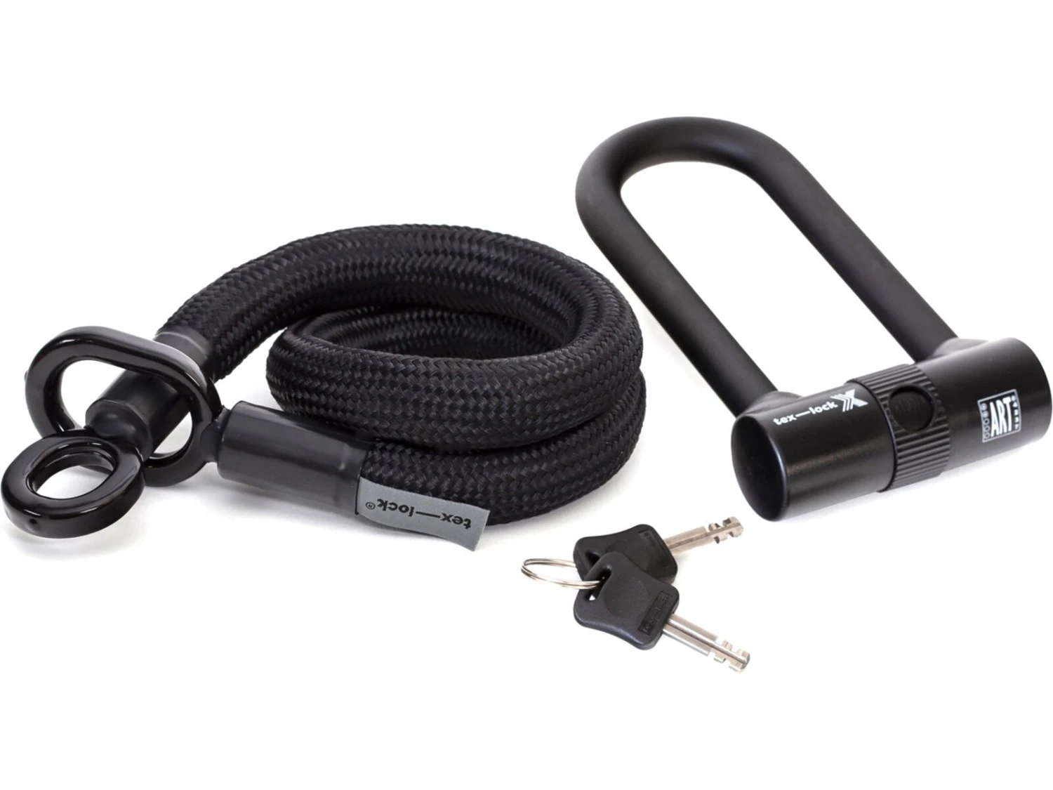 Tex-Lock Eyelet S 80 Cm + X-Lock, Black 2 Tex-Lock Eyelet S 80 Cm + X-Lock, Black – Bild 2