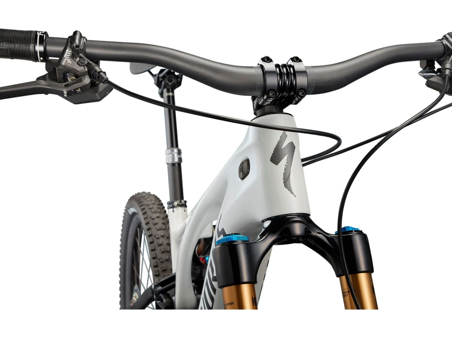 Specialized S-Works Turbo Levo, Metallic White Silver/chrome/dream Silver 6 Specialized S-Works Turbo Levo, Metallic White Silver/chrome/dream Silver – Bild 6